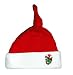 Candy Cane Knotted Christmas Hat (Newborn 0-3 Months to 12 lbs)
