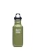 Klean Kanteen Stainless Steel Water Bottle with Poly Loop Cap (18-Ounce, Green Moss)