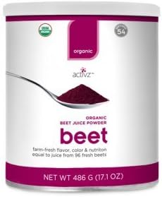 Organic Whole Food Beet Powder by Activz - 6 pack