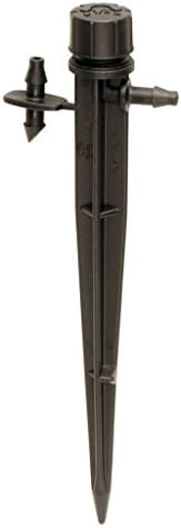 Drmus 360 Degree Adjustable Wate Flow Irrigation Drippers Watering Drippers on Stake Emitter Drip System Suitable for pots, tubs, ground cover, landscaped gardens and nurseries (5)