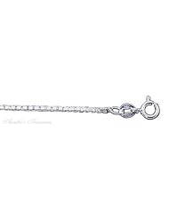 Sterling Silver Box Chain Necklace 030