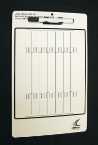 White Line Equipment Football Coaches Dry Erase Board