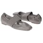 ECCO Dallas Band | Women's Dress Flat Shoes Titanium Leather