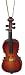 Miniature Cello Christmas Ornament 4