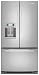 GI7FVCXWY 27 cu. ft. French Door Refrigerator with 4 Adjustable SpillProof Shelves Humidity-Controlled Crispers and Automatic IceMaker/Dispenser: Monochromatic Stainless Steel