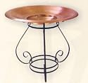 Wingspan Copper Bath with Iron Stand