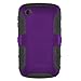Seidio CSK3BB9300-PR Innocase Active X Hybrid Case for BlackBerry 8520, 8530, 9300, & 9330 Curve - 1 Pack - Retail Packaging - Amethyst thumb