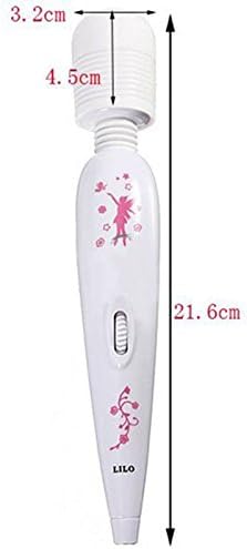 EveLover Female Magic Wand Massager Full Body Relaxing Device Heat Vibrator With USB