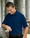 Mens Short Sleeve Pique Polo with Pocket