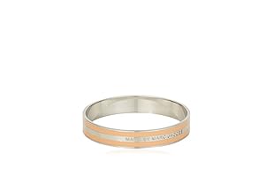 Marc by Marc Jacobs Brazalete Striped (Plateado / Rosa)