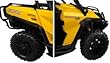 Can Am Canam Commander 1000 Fender Flair Mud Guard Extensions 715001013