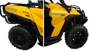 Can Am Canam Commander 1000 Fender Flair Mud Guard Extensions 715001013 On Sale