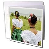 Kike Calvo Dance - Butressed against three miles of pristine shoreline within the Guanacaste province in Costa Rica - Greeting Cards-12 Greeting Cards with envelopes