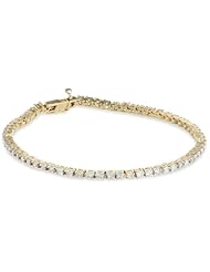 14k Gold 4-Prong Diamond Tennis Bracelet (2 cttw, H-I Color, I1-I2 Clarity)