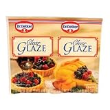Dr. Oetker Cake Glaze, Clear, 0.7-Ounce Unit (Pack of 30)