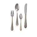 Mulex 200900/0DV Besteckset Toscana 72 -teilig mit DV 18/0 im Zahlenschlosskoffer