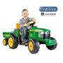 John Deere Turf Tractor with Trailer