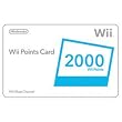 Nintendo Wii Points Card (2000 points)
