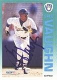 Greg Vaughn, Milwaukee Brewers Autographed Card