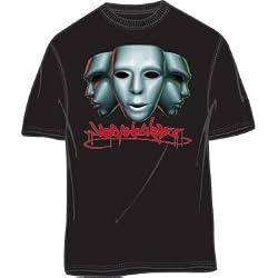 Jabbawockeez Dance 3 Faces Black T-shirt Tee