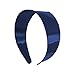 2 Inch Wide Hard Plastic Headband with Teeth Hair band (Keshet Accessories)