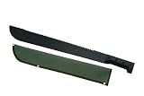 Rite Edge - SZ926732-BK , MACHETE BLK W/SAW 22.5in. W/SH