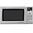 Sharp R-820JS 0.9-Cubic Foot Grill 2 Convection Microwave, Silver