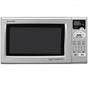 Sharp R-820JS 0.9-Cubic Foot Grill 2 Convection Microwave, Silver