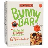 18 Rabbits Bar Organic Bunny Cherry Apricot 6/1.05oz. (Pack of 6)