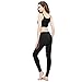 JOYMODE Women's Mesh Panels Stretchy Workout Sports Gym Runnning Capri Yoga Leggings