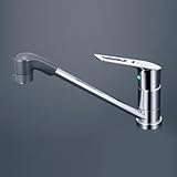 KVK 流し台用シングルレバー式シャワー付混合栓（eレバー） 【KM5011TFEC】