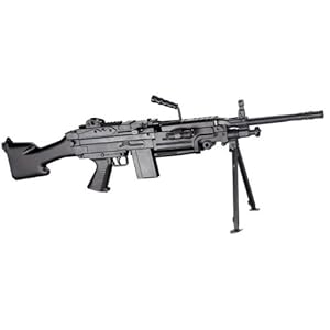 Spring Airsoft M249 MKII Full Scale SAW Machine Gun NEW