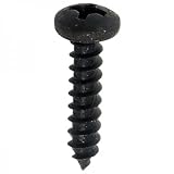 American Terminal AT-8107-500 #8 X 3/4-Inch Black Oxide Phillips Pan Head