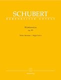 Produkt-Bild: Winterreise op. 89: Hohe Stimme. Vorwort von Walther D&uuml;rr &uuml;ber Entstehungsgeschichte und Quellenlage auf Grundlage der praktischen Gesamtausgabe s&auml;mtlicher Schuber-Lieder 3