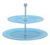 Blue 2 Tier Cake stand