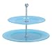 Blue 2 Tier Cake stand