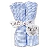 Trend Lab 24010 BURP - BLUE GINGHAM - 10 pack