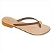 Women's Anchor Thong Sandal in Brown