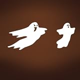 Vinyl Wall Decal Sticker Halloween Spooky Ghost