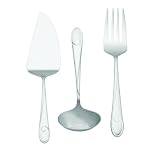 Waterford Ballet Ribbon 18/10 Stainless Steel 3-Piece Serving Set