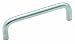 Amerock BP867-26D Pull Wire Solid Brass Brushed Chrome, 3-1/2-Inch Center to Center