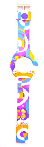 JoyJoy! Purple Mosaic Mosaic pack Silicone Watch Band JJ-4056