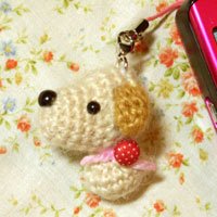 Cover image : 【あみぐるみストラップキット】 いぬのリチャード