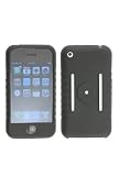Apple iPhone Black Silicone Skin Protective Case & Screen Protector BUNDLE