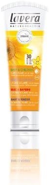 lavera Baby and Child Sun Cream with SPF30 by laverana GmbH (English Manual)