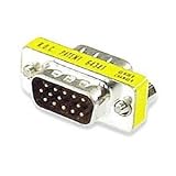 VGA Gender Changer HD15, M/M Thin