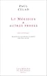 Le M�ridien et autres proses (�dition bilingue)