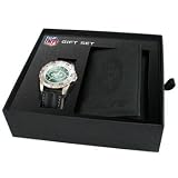 New York Jets NFL Wallet & Watch Gift Set