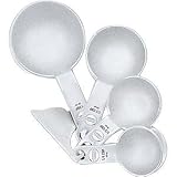KitchenAid 4-Piece Measuring Cup Set with Scraper, White