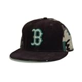 New Era Custom Camo Boston Redsox Fitted Hat, 7 1/4